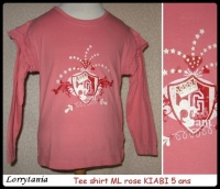 5A tT shirt ML rose club 3,50 €