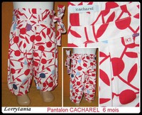 6m Pantalon CACHAREL 12 €