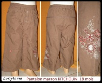 18m Pantalon KITCHOUN 5 €