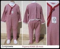 18m Pyjama raye KIABI 2 €