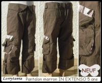 5A Pantalon marron 8 € neuf