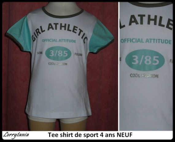 4A Tee shirt sport athletic NEUF 3 €