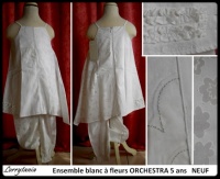 5A Ensemble ORCHESTRA 32 €  blanc NEUF