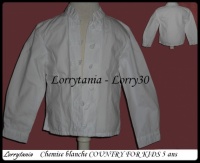 5A Chemise blanche CFK 5 €