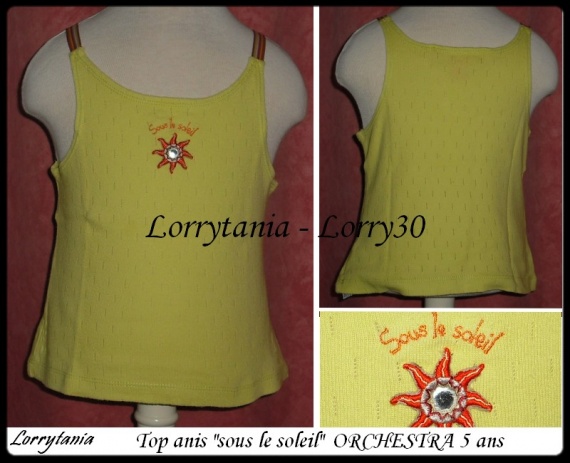 5A Top anis ORCHESTRA 3,50 €