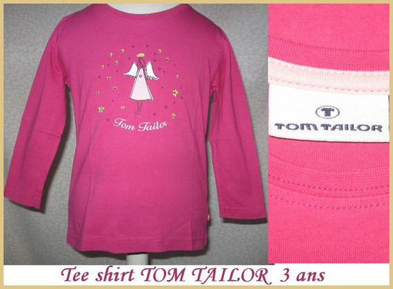 3A Tshirt TOM TAILOR 5 €