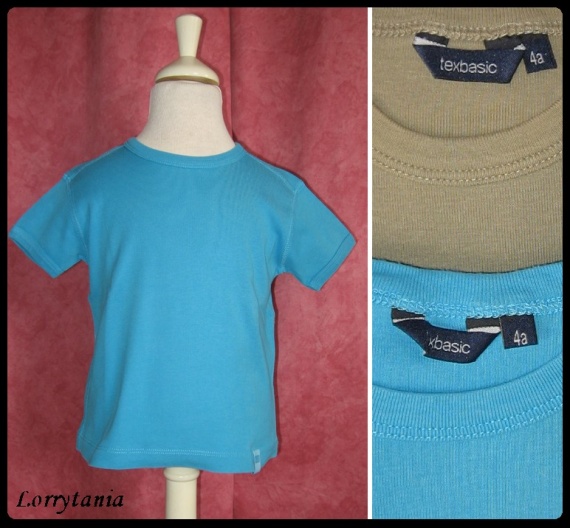 4A_Tshirt turquoise  1,50 €