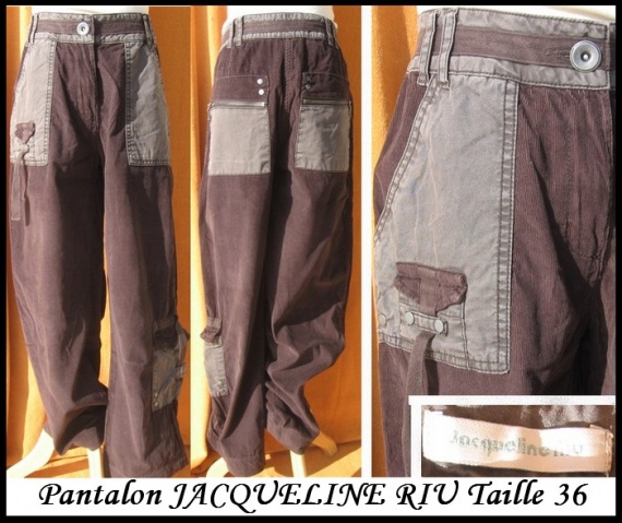 T36 Pantalon Jacqueline RIU 7 €