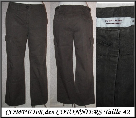 T42 Pantalon COMPTOIR des COTONNIERS 8 €