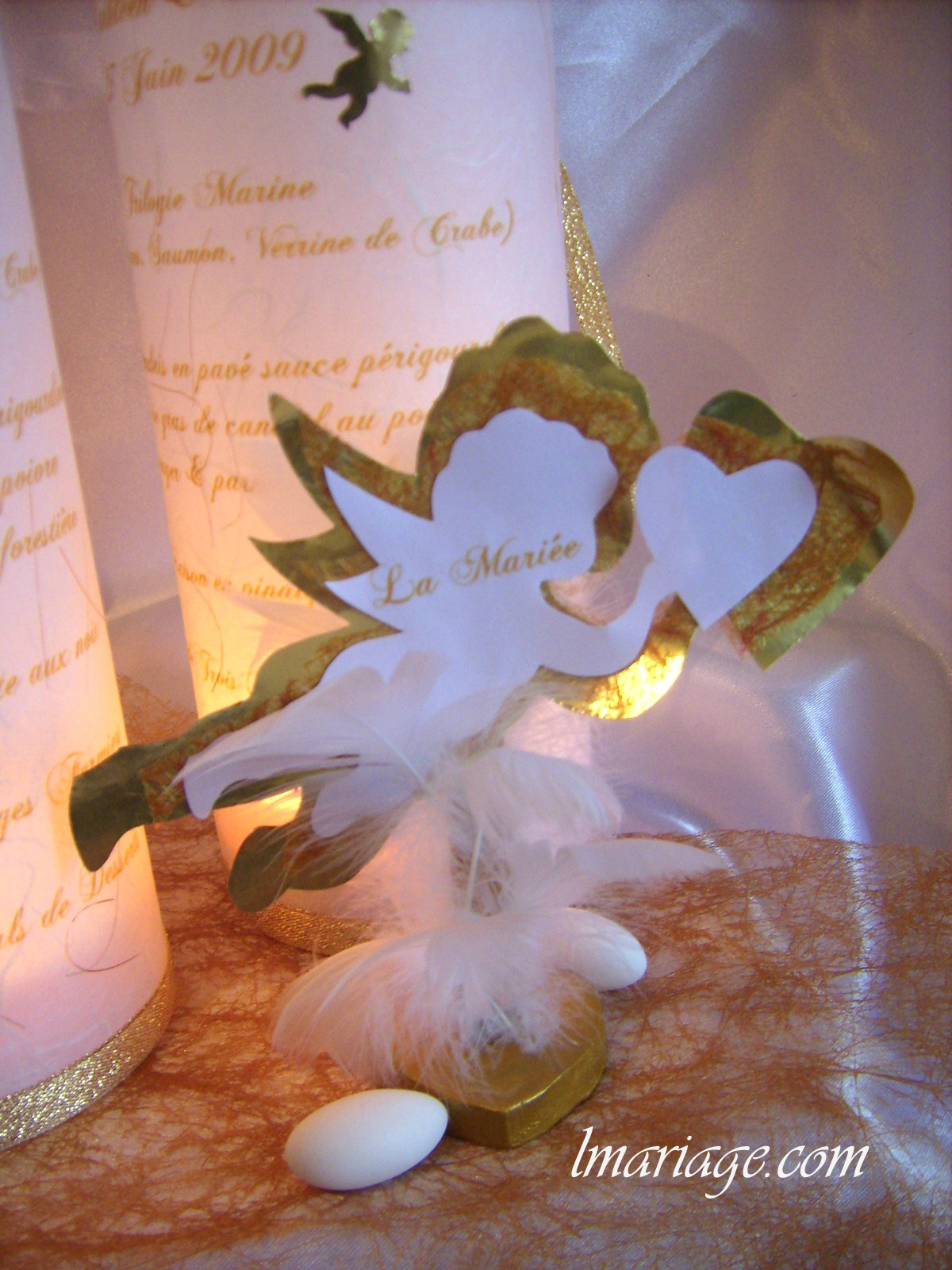 Mariage thème anges 2