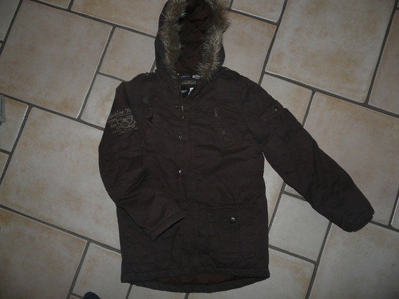 NEUF manteau chaud Redoute (doublure polaire amovible) 17,50€