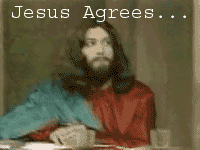 jesus agrees