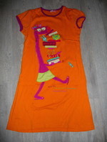chemise de nuit dpam 10 ans orange10€