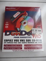 DaviDeo logiciel pour copier vos VHS qur CD-ROM 9€ NEUF sous blister