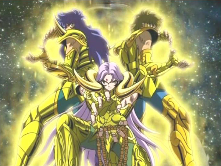 Armure d or du Lion - saint seiya (les chevaliers du zodiaque) - mangas
