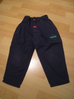 pantalon fin bleu marine, 1,50 euros