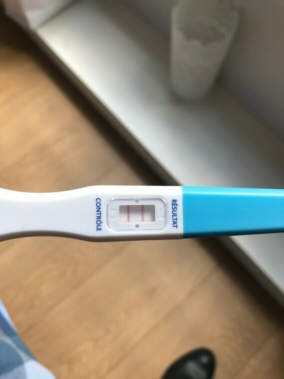 Test d’ovulation positif