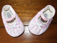 6 - 9 mois - chaussons - ballerines bébé - 2E