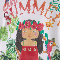 3 ans Tee Shirt Catimini SPORTSWEAR Tahitienne été 2014
