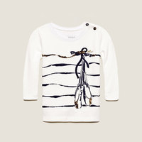 IKKS - Bébé fille - 2 ans - tee-shirt chaussons danse - Collection hiver 2013-2014