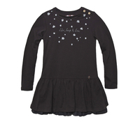 3 ans IKKS kid robe anthracite étoiles argentées, collection hiver 2014 - 2015