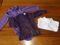 18 mois body et Tee shirt violet Orchestra - 4E