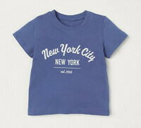 4 ANS 104CM T-shirt Bleu:New York City