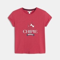 10 ANS T-shirt Chipie Rouge Cardinal