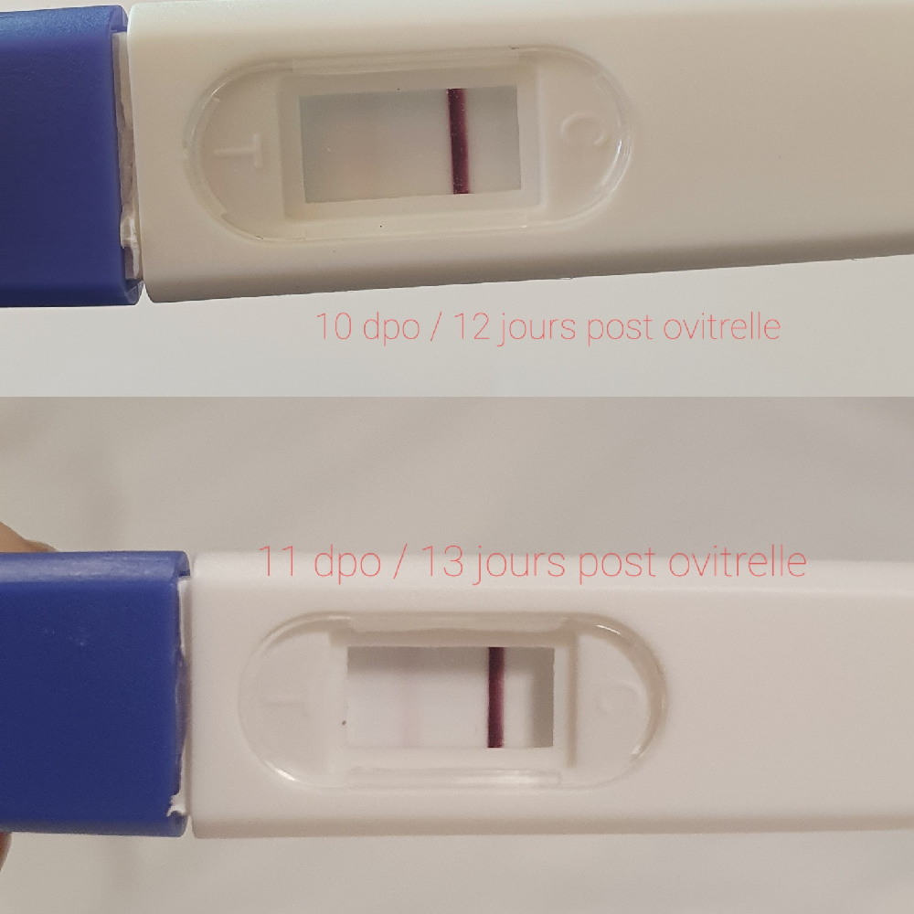 Test J13 post injection Ovitrelle Tests et symptômes de grossesse FORUM Grossesse & bébé