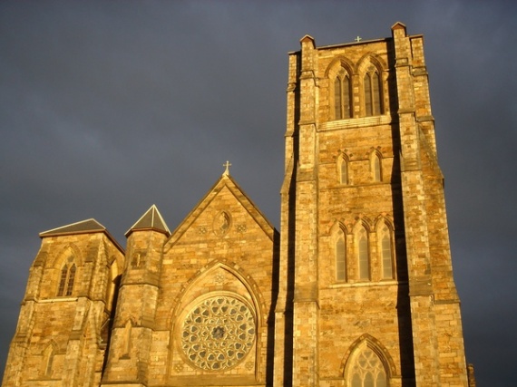Boston Cathedral on Washington St. South End