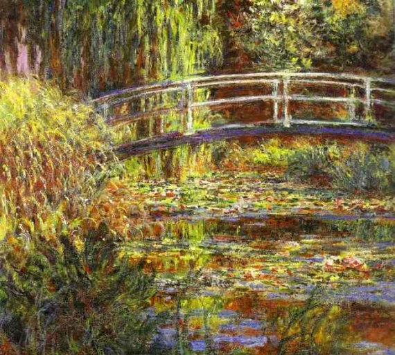 Claude-Monet-The-Water-Lily-Pond;-Pink-Harmony