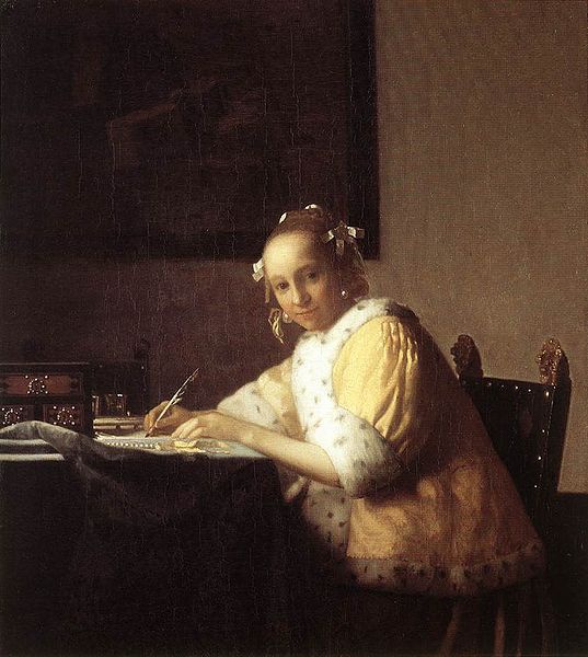 537px-Vermeer_A_Lady_Writing