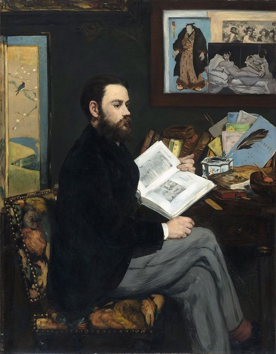 Portrait d'Émile Zola