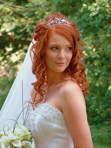Coiffure Cheveux Longs Et Avec Un Voile Coiffure Et