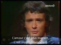 Michel Sardou - En chantant - YouTube