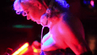 Topless DJ Kinky Angel as Naked DJ @Erotic DJ Show - live @ Lucid Club Poland-HD