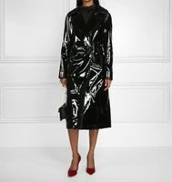 Net à porter Patent-leather trench coat