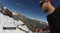 GoPro- Wingsuit Flight Through 2 Meter Cave - Uli Emanuele