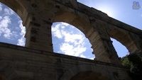 Pont du Gard - ancient Roman aqueduct, Provence, France [HD] (videoturysta)