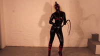 LIBIDEX BLACK N' RED CATSUIT - YouTube