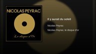 Nicolas Peyrac - Il y aurait du soleil