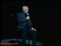 Charles Aznavour chante Tu tlaisses aller 1997