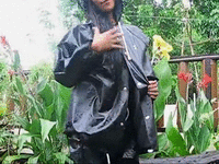 002 Black Rainsuit Great Pretender