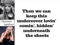 Christina Aguilera - Get Mine, Get Yours (Lyrics On Screen)