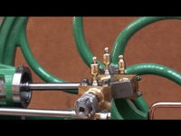 World smallest working two-stroke cross-head hot-bulb engine - YouTube