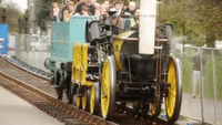 The Rocket - Replica of Stephenson's 1829 Steam Locomotive - YouTube
